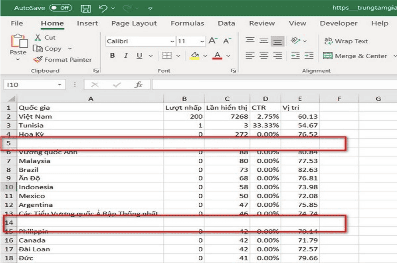 xoa-nhieu-o-bang-cot-trong-excel